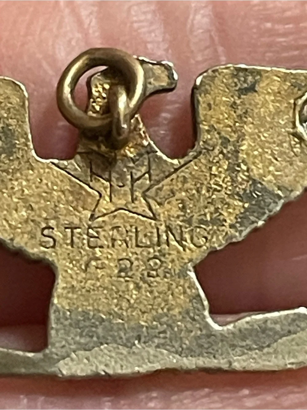 Vintage US Military Eagle Pendant #7473